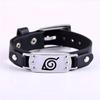 Anime Bracelet Leather Punk Bangle Cosplay Jewelry Accessory