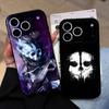 C-Call Of D-Duty Ghosts For iPhone 17,16,15,11,12,14,13 Pro Max Mini XS,XR,7 Plus 16E Air Soft Black Dustproof Phone Case