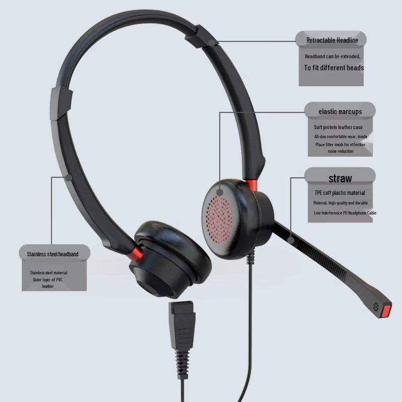 Newman NM-HW107DX Wired Business Headset (CN version)