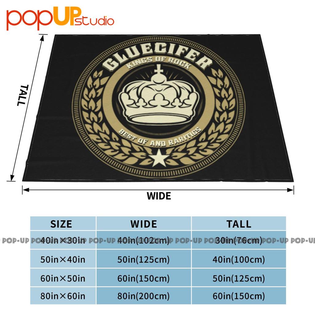 Gluecifer Kings Of Rock Garage Rock Revivalt Ultra-Soft Blanket Quilt Winter Sofa Cover Bed Covers