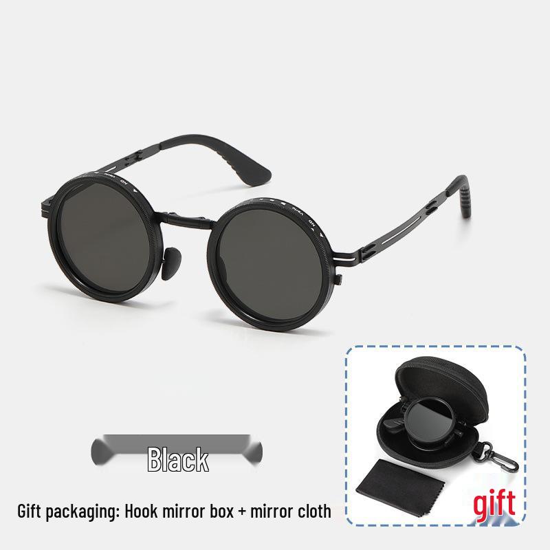 

Регулируемые солнцезащитные очки с уменьшением света ND9, складные, с линзами с ручной регулировкой поляризации - Панк-стиль See Details Page