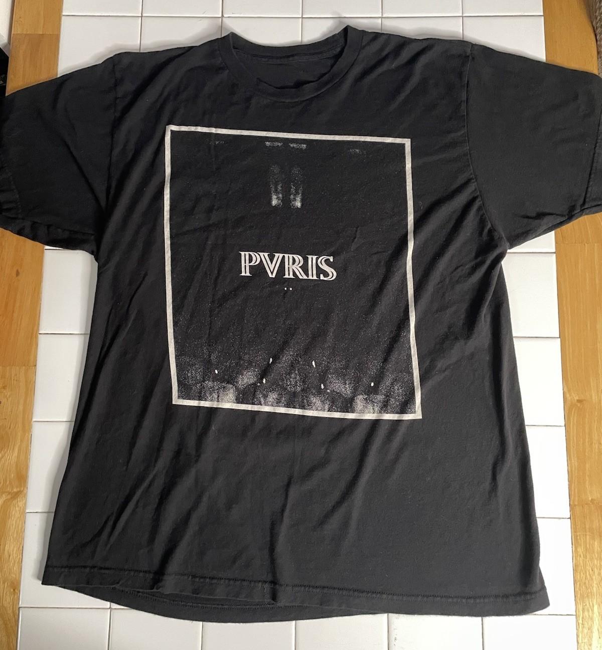 Pvris T Size Medium Band Large No Tag Unisex T-Shirt XL