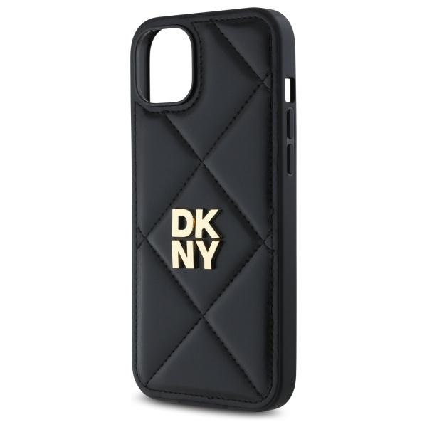 Dkny Dkhcp15Mpqdslk Iphone 15 Plus 6.7  Czarny/Black Quilted Stack Logo