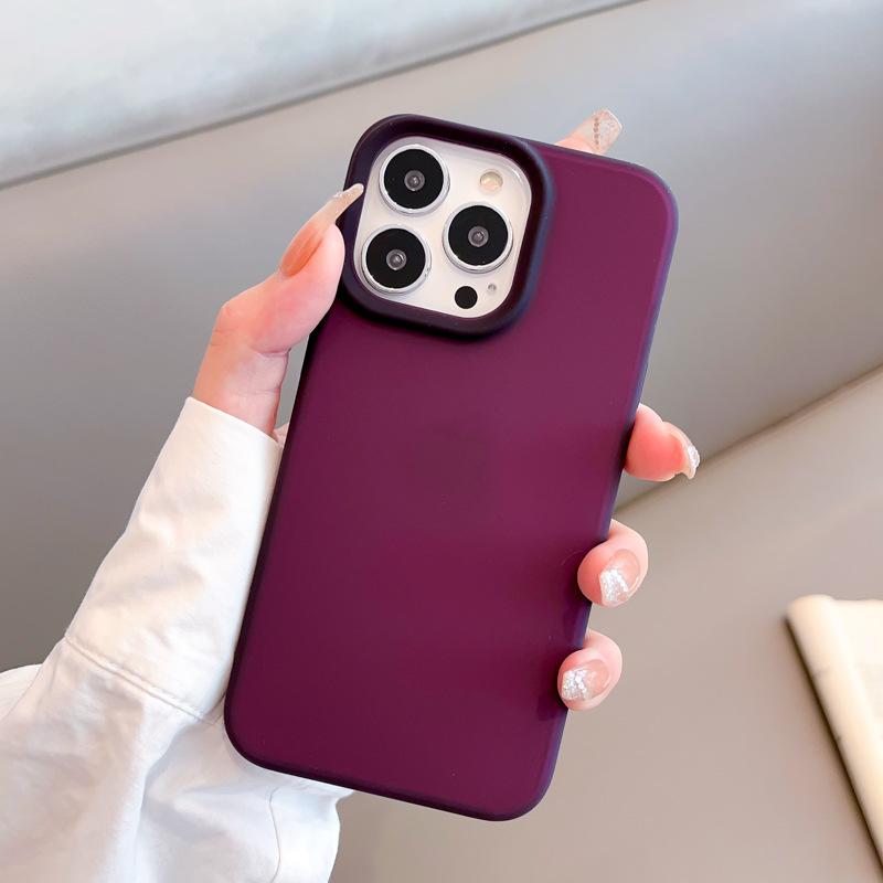 

Translucent for Apple Liquid Silicone Phone Case 14 for IPhone 15 Promax All-Inclusive Anti-Fall For iPhone 17PROMAX