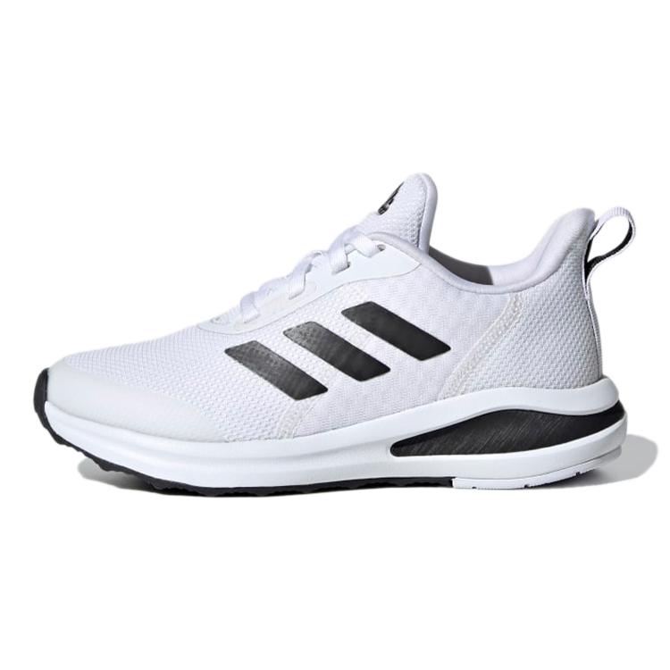 Adidas Fortarun Breathable Low top Kids Running Shoes White Black Kids FW2576 31.5