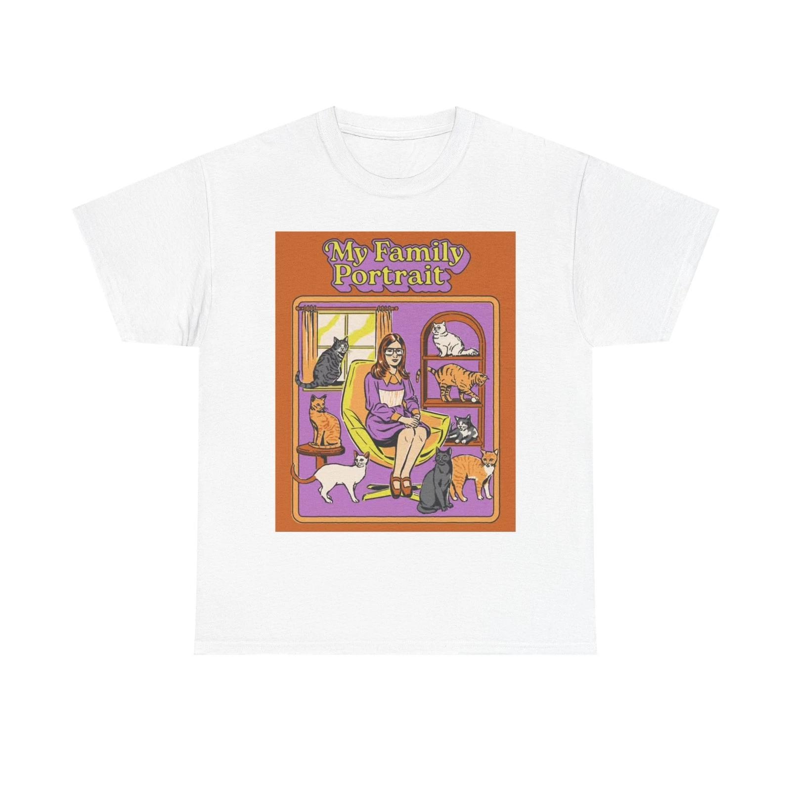 Men s and Women s T-shirts Family Portrait XXXL