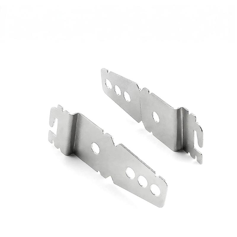 Dishwasher Mounting Bracket with Screws Under Counter Installation Clips Dishwasher Clips Replacement Part Accessories