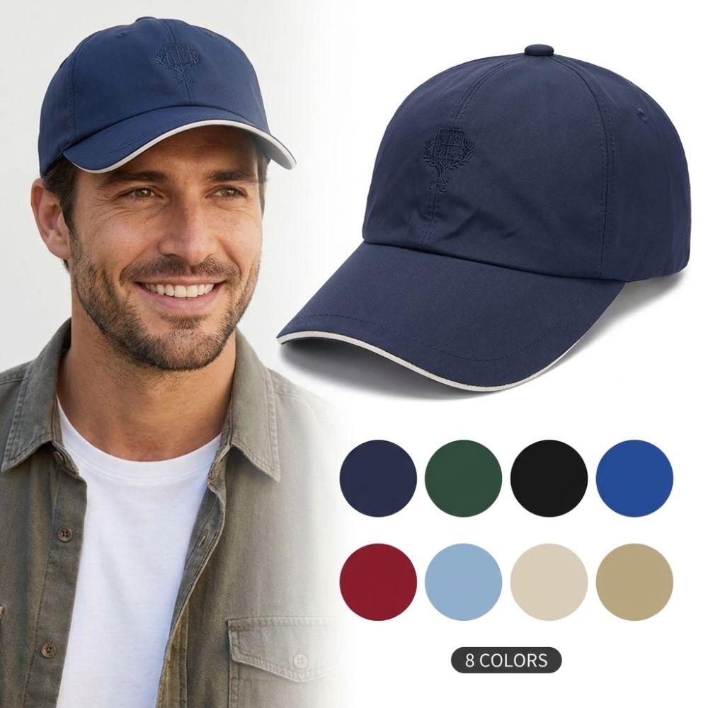 Duck Tongue Brim Sun Protection Baseball Cap Breathable Sun Hat Soft Top Baseball Cap Outdoors
