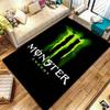 Monster Energy Carpet Rug for Living Room Bedroom Home Sofa Decoration,Kids play Nonslip Floor Mat