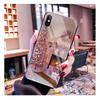 Santa Christmas Tree Glass Phone Case For iPhone 17 Pro Max Air 17 16 15 14 13 Pro Max 15 16 Pro 15Plus Case