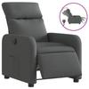 VidaXL Fauteuil Inclinable Électrique, Chaise de Relaxation avec Dossier et Repose-pied Réglables, Siège de Salon Salle de 3206682