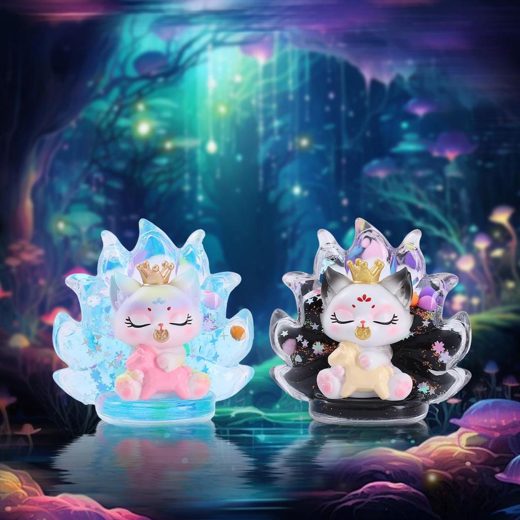 Neunschwänziger Fuchs Treibsand Blind Box: Elegante Dekoration für Schlafzimmer & Wohnzimmer