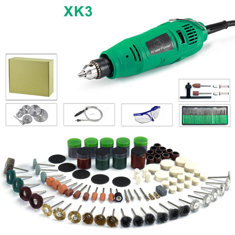 New Style 260W Rotary Tool Electric Drill Dremel Mini DIY Engraving & Polishing Grinder Machine Drilling Sanding Shaping Jewelry