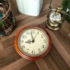 Miniature Retro European Wall Clock For Dollhouses Furniture ABS Portable And Detailed Design