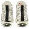 Converse 1970s Anti-Slip Shock Absorption High-Top Board Shoes Women's White Veining
