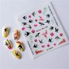 1pcs 5D Exquisite Pink Bow Nail Sticker Colorful Small Ribbon Adhesive Decals Nail Art Decoration DIY Accessory