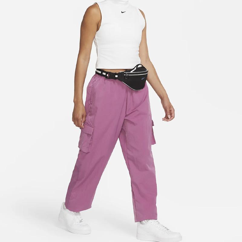 New Nike Heritage Polyester One Shoulder Crossbody Fanny Pack Small Size Unisex Black DR6266-010