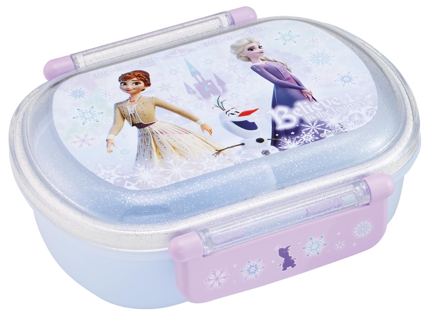 

Skater Bento Fluffy Serving Single Made in Dishwasher and Microwave Disney Frozen Size Kids Box, Capacity, Tier, 360ml, Japan, Safe, 26, Girl s