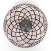 Scandinavian lampshade Stained glass cherry blossoms style Replacement 12" 30CM Handmade retro lampshade Easy replacement