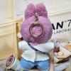 Doll Designer Clothes Suitable For V1/2/3 Labubu T-shirt Pants Little Bear Pendant 3PCS/Pack Cute Fashion Plush Doll Accessory