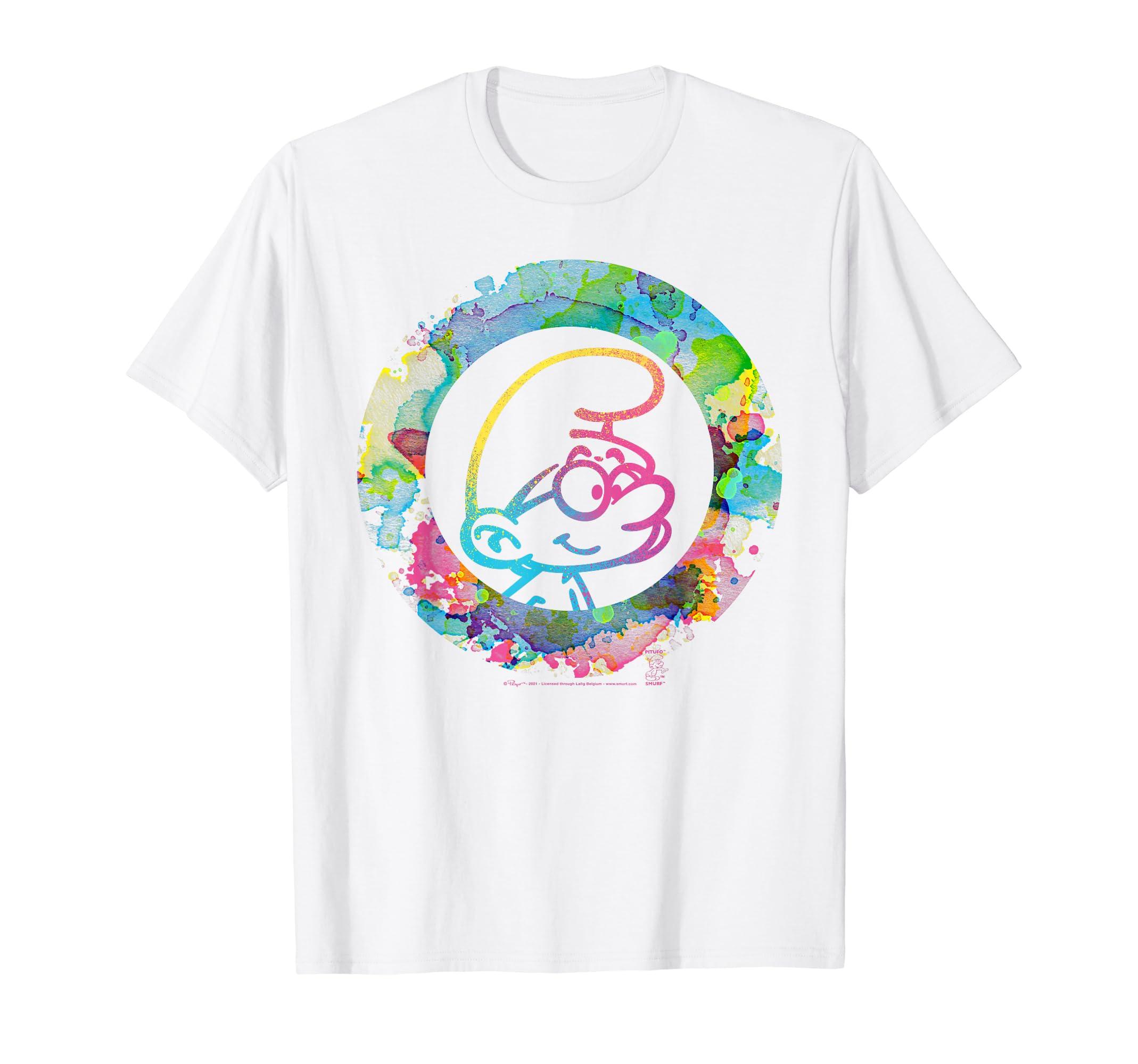

The Smurfs Brainy Watercolor Headshot T-Shirt