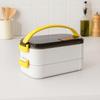 Stainless Steel Food Storage Container Sealed Design Food Snacks Box  Worker