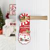 3D Paper Door Hanger - Interactive Seasonal Decor, Multi-Layer Design, Perfect For And Celebrations