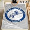 1 Pezzo Coperta in Flanella con Stampa Millwall FC, Alta Qualità, Confortevole per Tutte le Stagioni, Decorazione per la Casa, Calore e Comfort, Perfetta per Regali di Natale