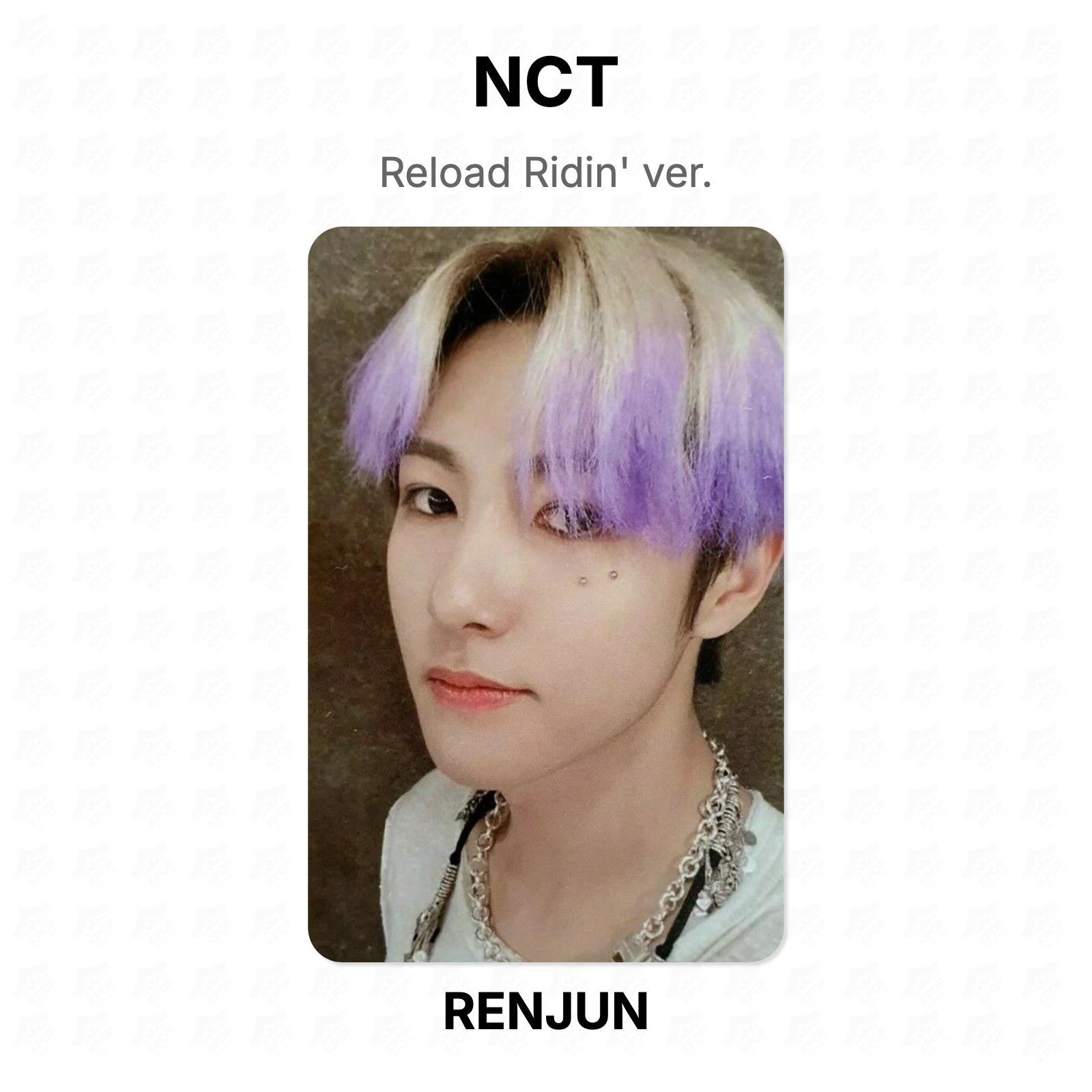 NCT Reload Ridin ver. Official Photocard RENJUN