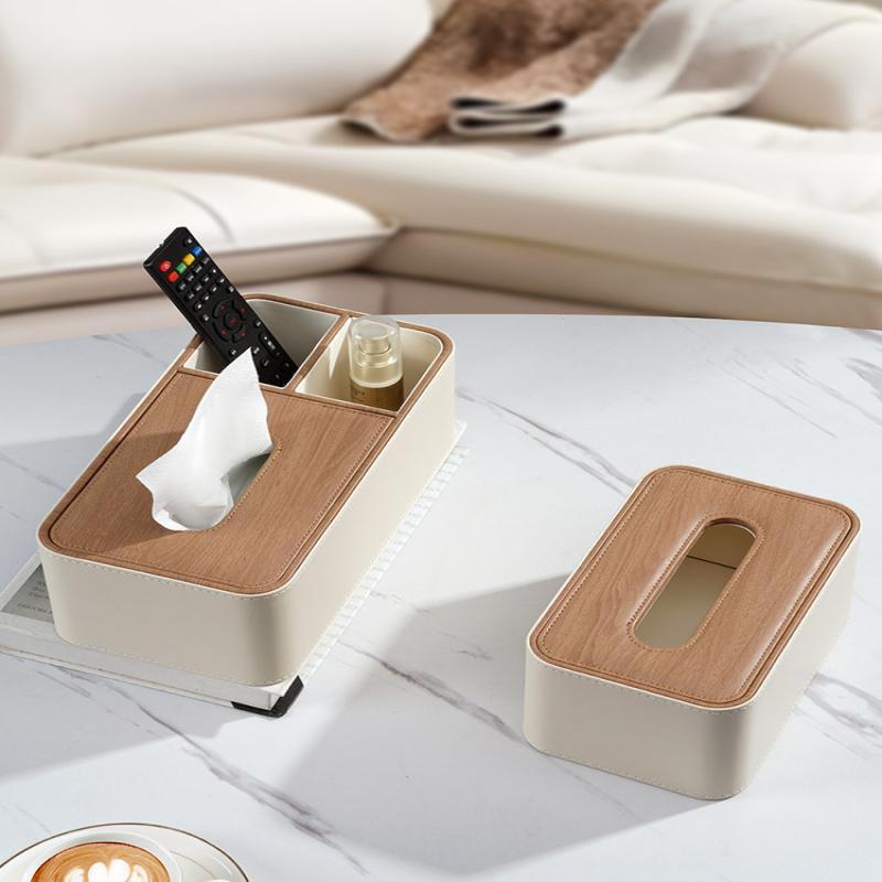 Yuzhuxun Leather Tissue Box