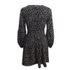 Women's Fashion Casual Round Neck Little Heart Tunic Long Sleeve Dress