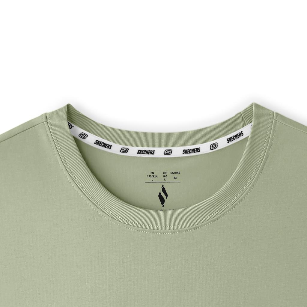 Skechers Breathable Soft Short Sleeve T-Shirt Unisex Tops L226U087-02MK