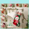 Weihnachtsgeschenksocken im europäischen Stil für Baumschmuck und festliche Accessoires