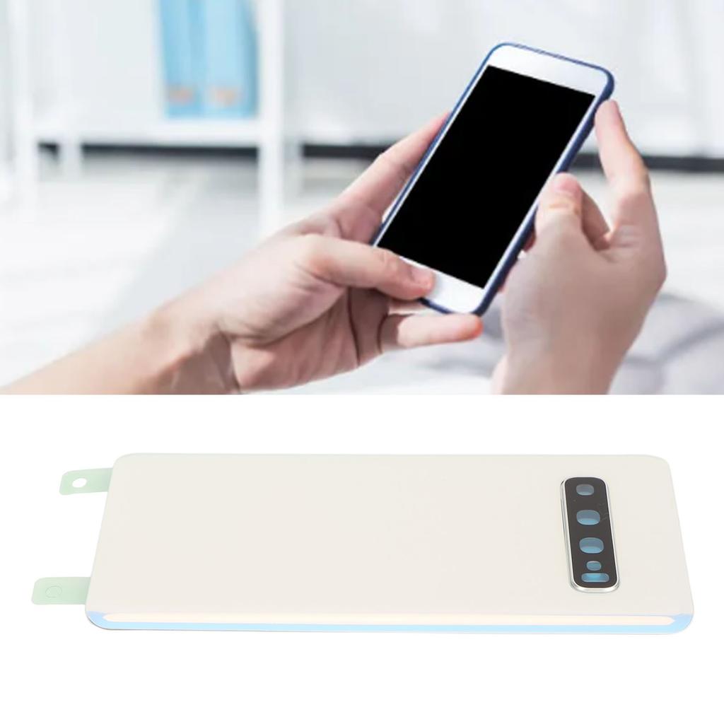 Substituição do Vidro Traseiro para   S10 Telefone Tampa da Carcaça do Painel Traseiro com   Caneta Pré-instalada Lente da Câmera e Kit de Ferramentas de Reparo com Fita
