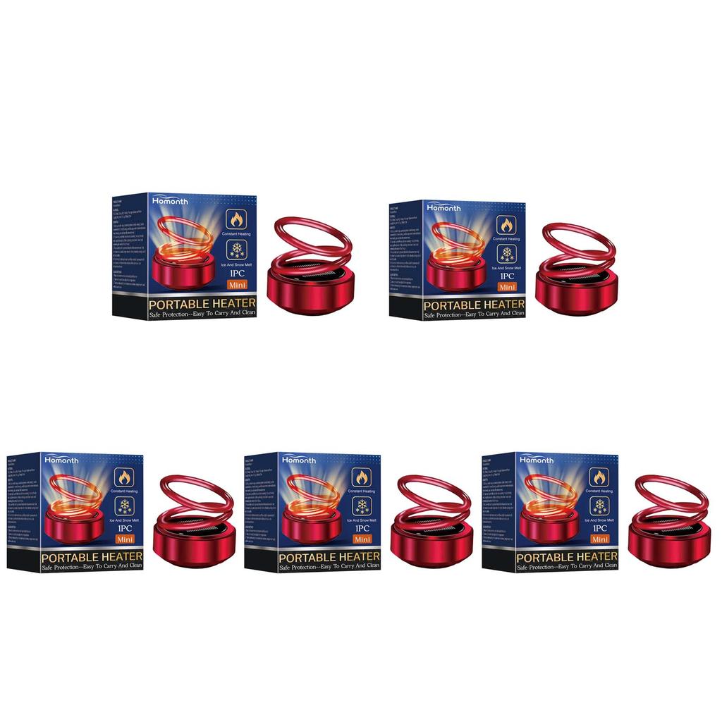 Portable Dynamic Molecular Heater Solar Powered Windshield Defroster Snow Remove Mini Car Perfume Diffuser Molecular Heater