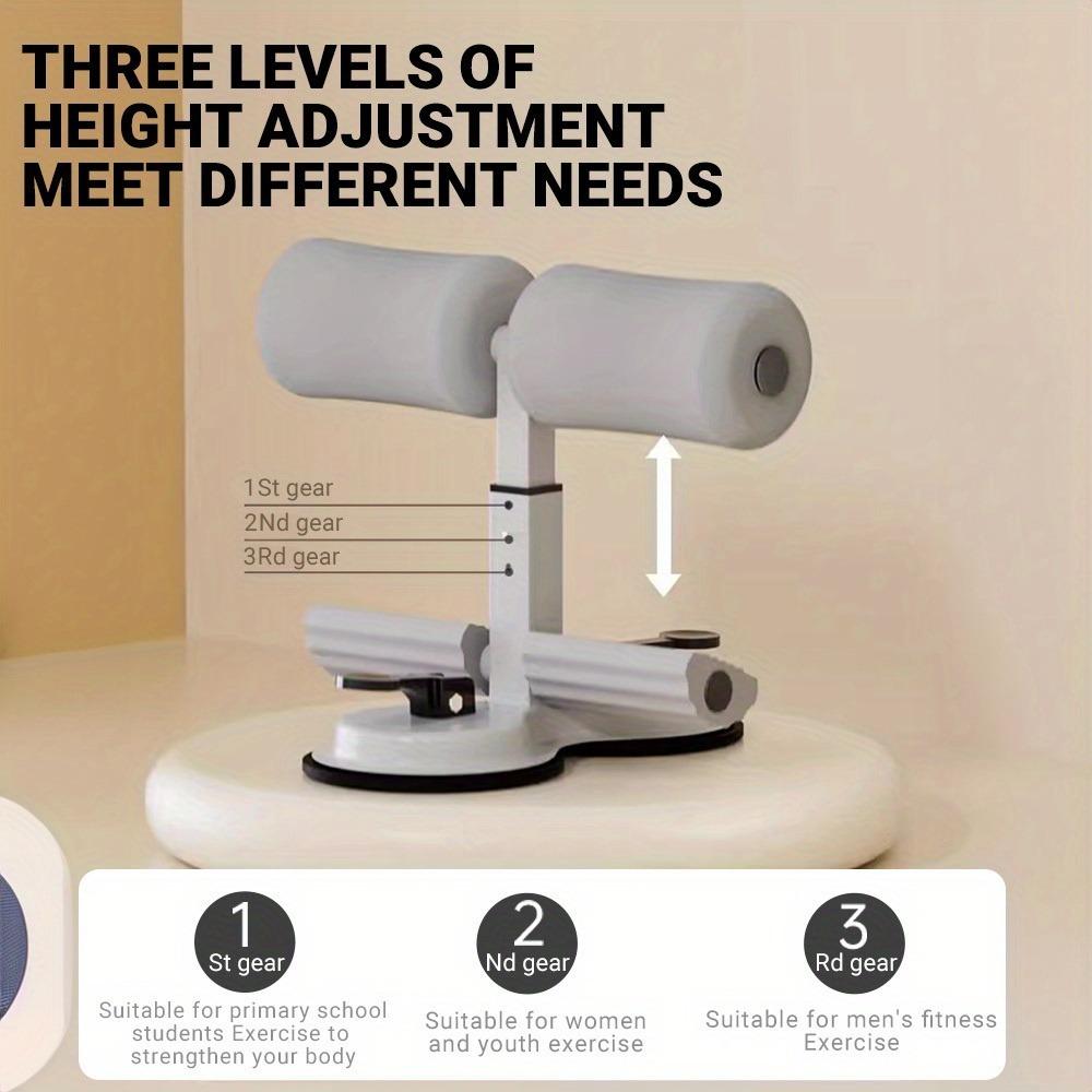 

1 шт. напольный брус для скручиваний, портативное оборудование для скручиваний, аксессуары для растяжки тела, 2 мощные присоски и 3 регулируемых штатива чёрный