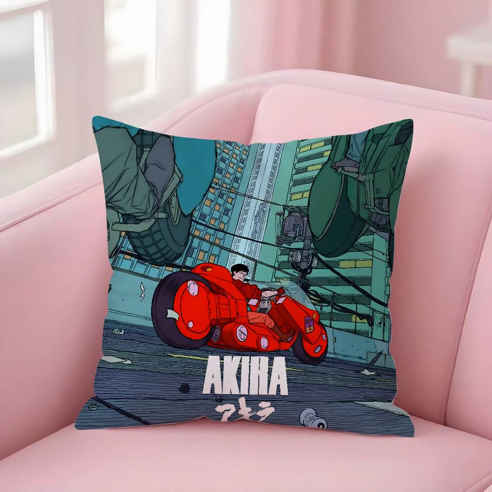 Anime Manga A-Akira Pillow Case Sofa Short Plush Double-sided HD Printing Room Home Office Gift Cushion Cover