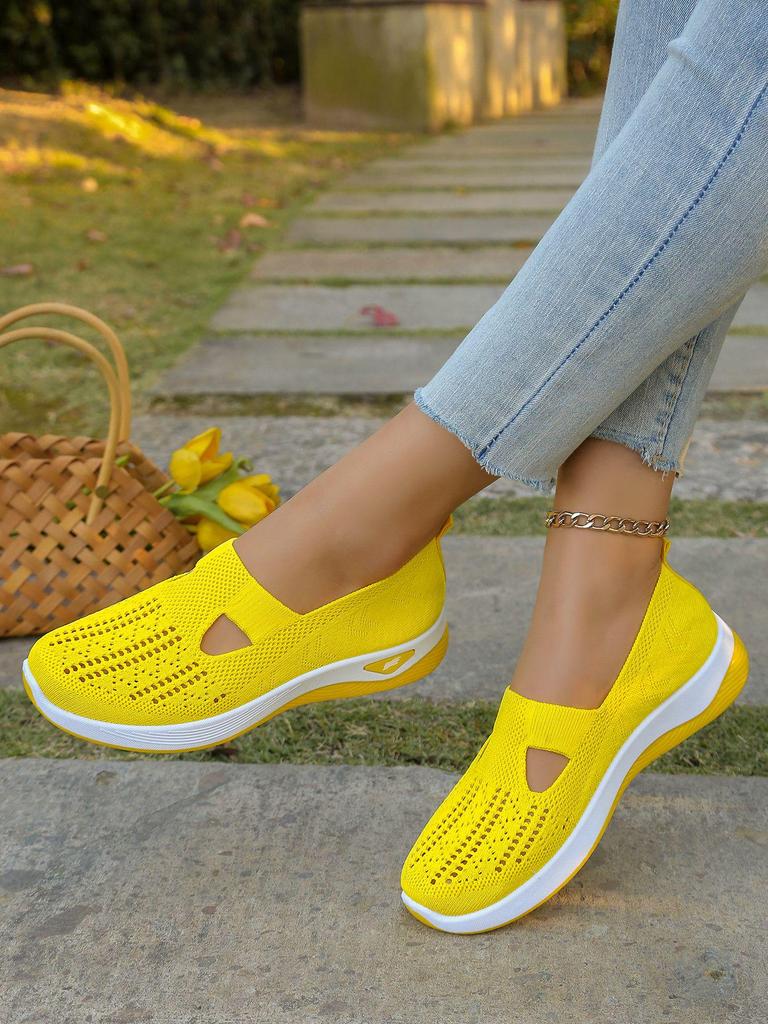 TEMU Women's Casual Soft Sole Breathable Fashion Sneakers