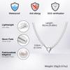 8mm Pearl Necklace for Men Women,White Imitation Pearl Beaded Collar,Casual Jewelry Gift