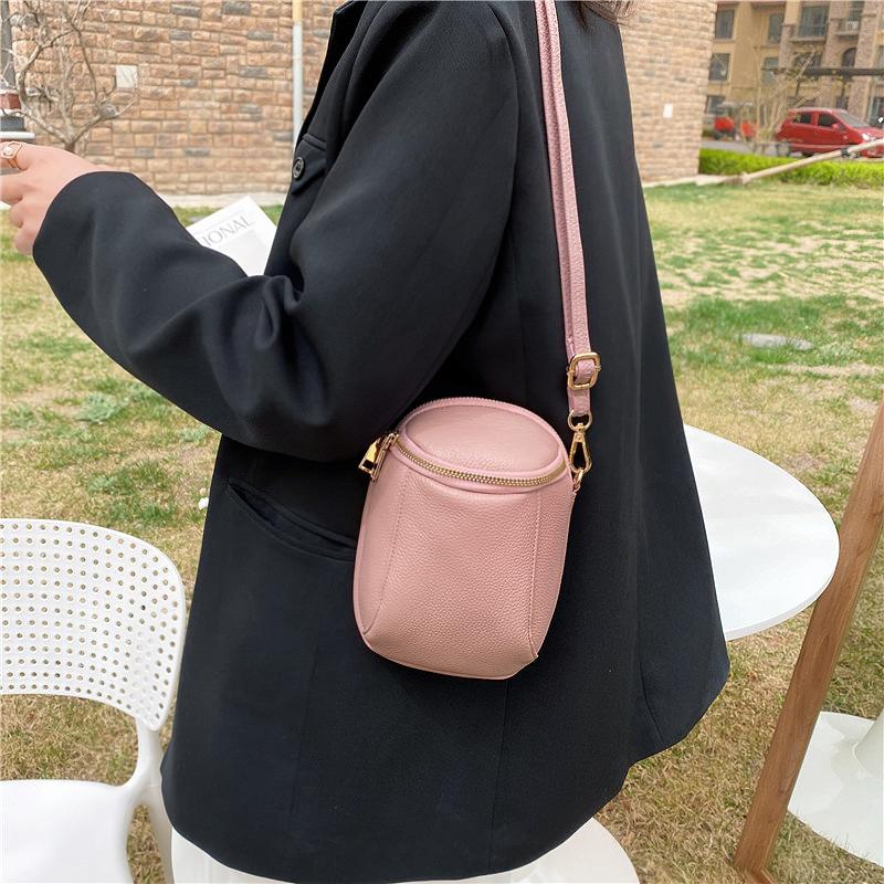 Mini Genuine Leather Crossbody Bag for Women   Leather Bags Shoulder Bags