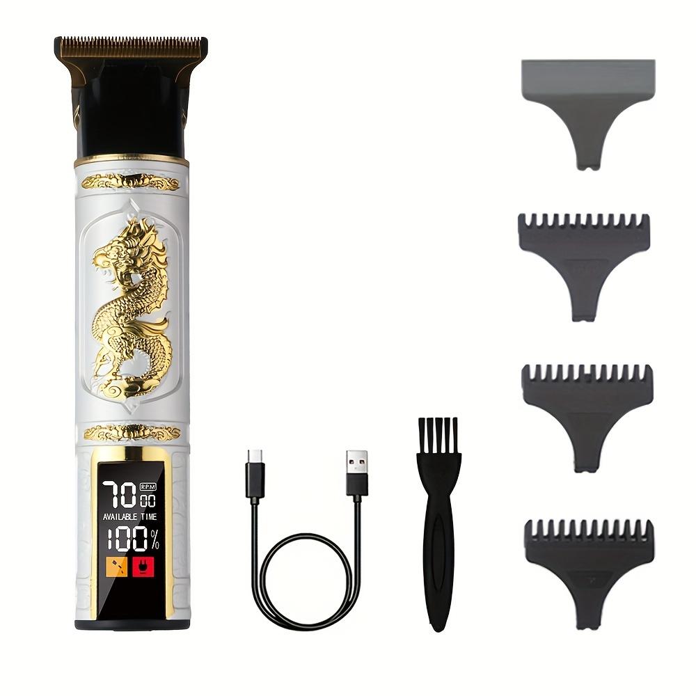 

Машинка для стрижки волос, профессиональная мужская электробритва, USB перезаряжаемый парикмахерский триммер для мужчин, праздничный подарок ER16