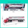 Double Decker Trailer Container Truck Engineering Vehicle Model Children Toy For Kids Play And Development