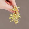 Fancy Design Fashion Fashion Maple Brooch Female Super Flash Rhinestone Leaf Pin Suit Coat Corsage Accessories