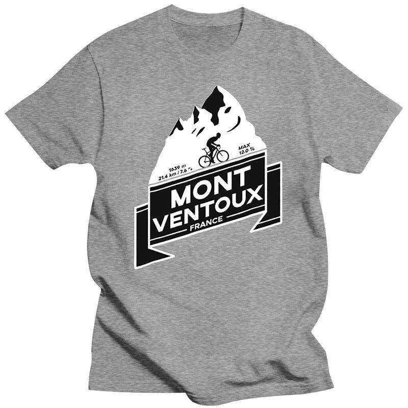 

брендовые футболки Mont Ventoux Франция черные толстовки новые МУЖСКИЕ ФУТБОЛКИ унисекс летние хлопковые футболки мода уличная одежда S