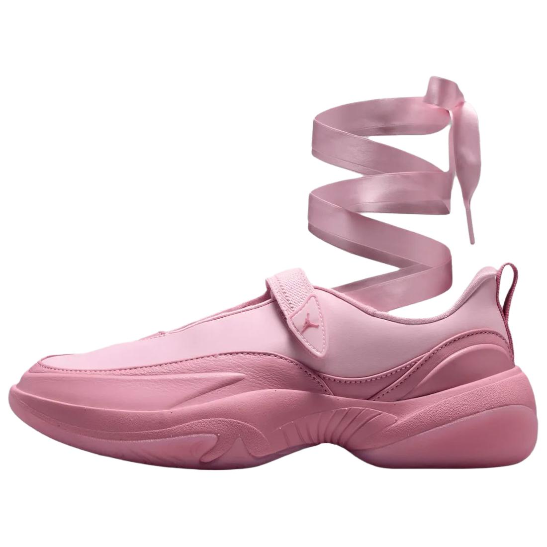 Air Jordan Pointe Lifestyle Ballet-Inspired Sneakers Iced Carmine Elemental Pink Coconut Milk IB8597-607 EU 35.5