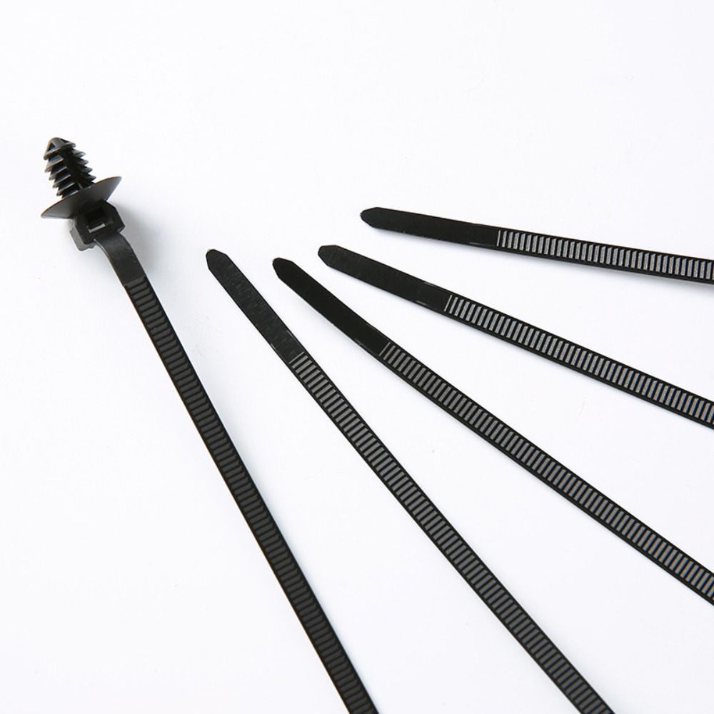 20pcs Self Locking Nylon Cable Ties Fastening Zip Cable Ties Wrap Cable Thread Car Nylon Ties Multifunctional Portable Cable Tie