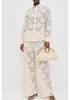 2025 Autumn/Winter European Long-Sleeve Shirt Suit with Loose Holiday Pants