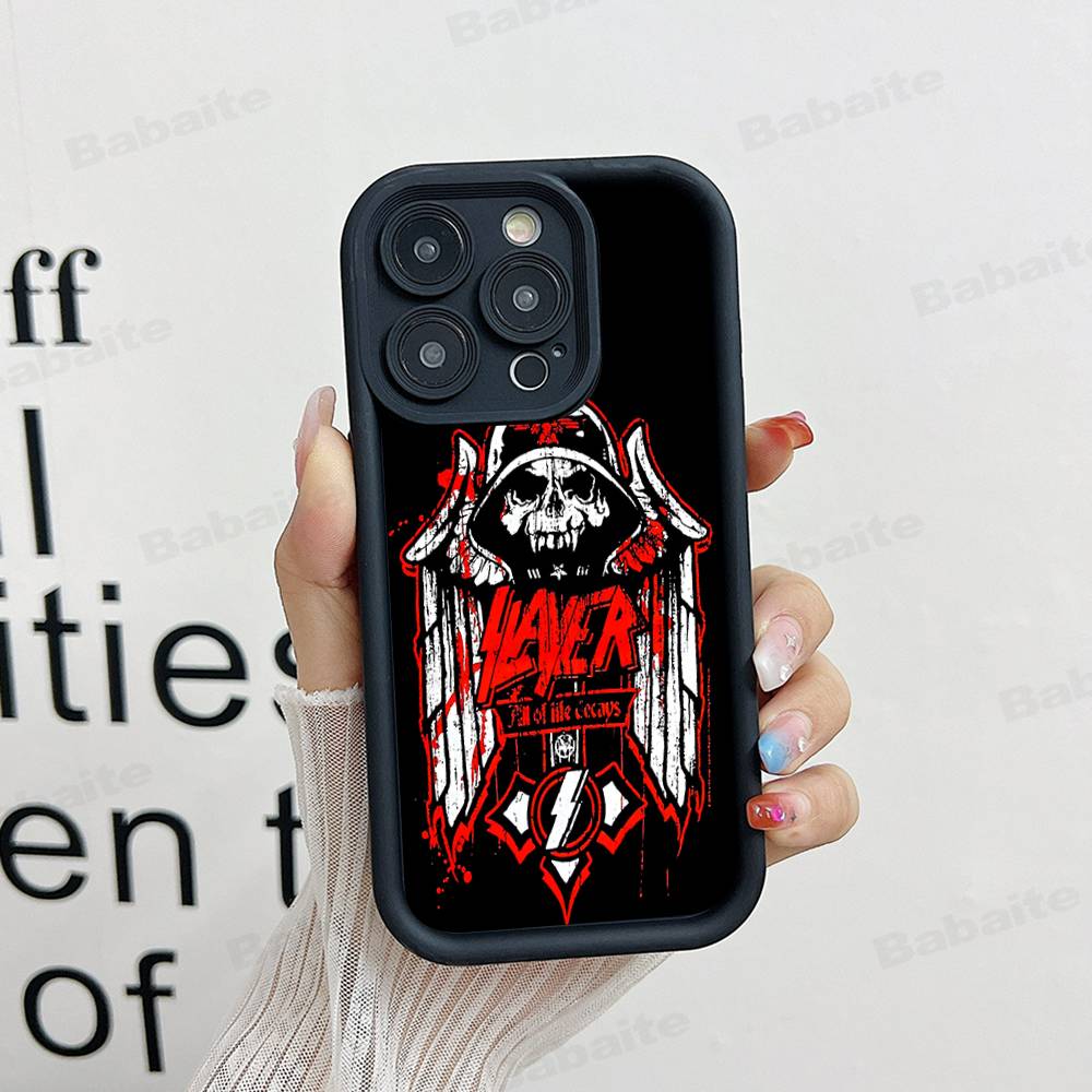 S-Slayers Band Phone Case For IPhone 17 16 15 14 13 12 11 Pro Max Plus Mini Luck Cover iPhone 11 pro