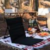 Scaun de camping pliabil Parc de grădină în aer liber Scaun unic leneș Pernă pentru spătar Picnic Camping Scaun cu spătar pliabil Scaune de plajă