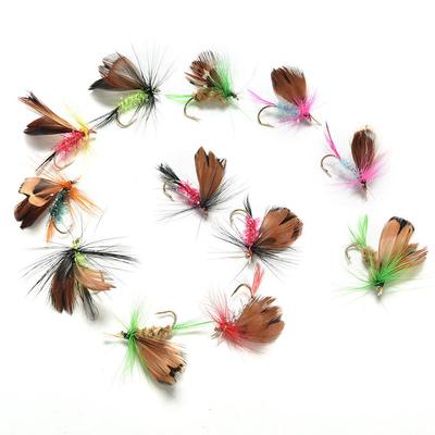Przynęty wędkarskie 12 szt. Muchy wędkarskie Akcesoria do wędkarstwa pstrągowego Butterfly Excellence Hook